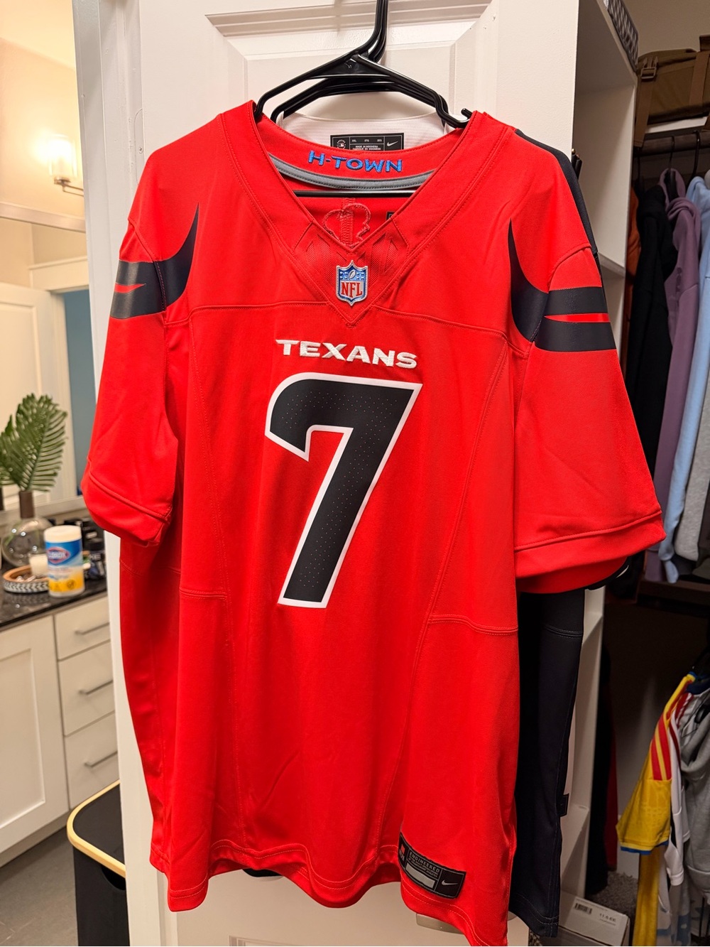 Houston Texans Red CJ Stroud Nike Elite Jersey size XL